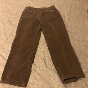 Tan corduroy pants Size 8
